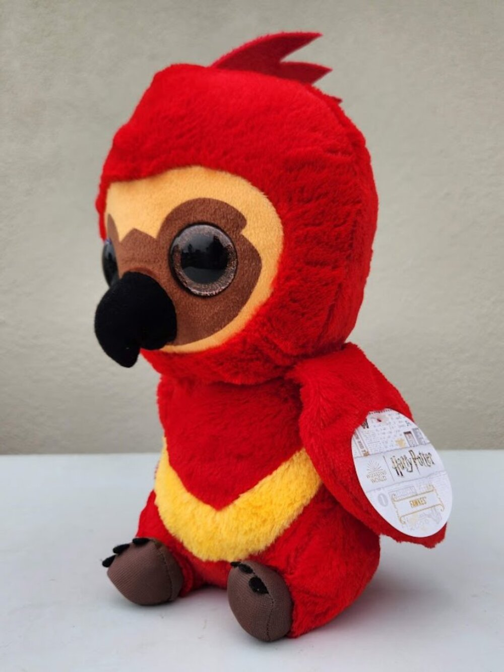 NEW Fawkes Harry Potter Parrot Phoenix Bird Wizarding World of Harry Potter Plus